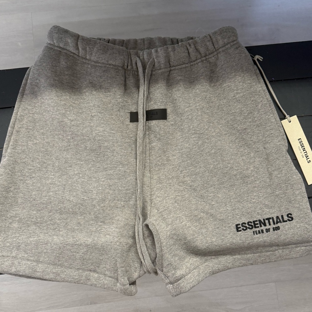 Essentials Gray Athletic Shorts